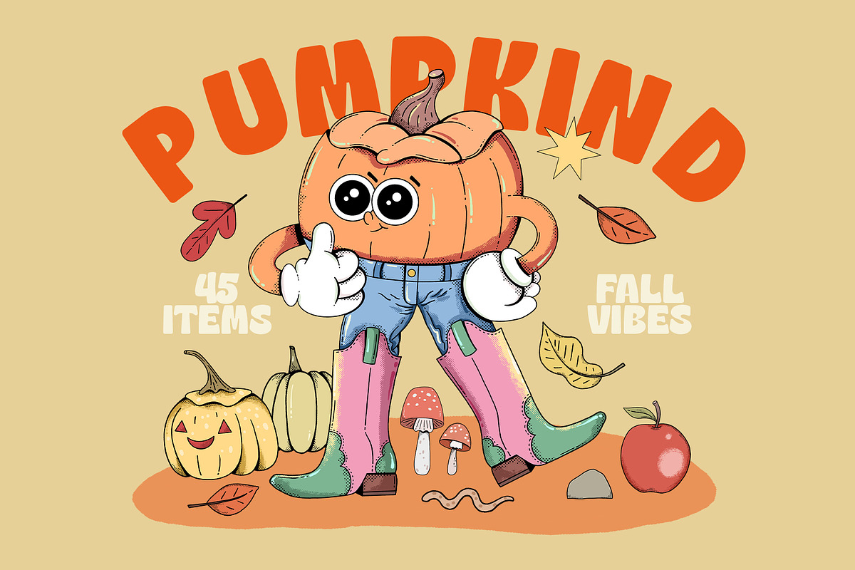 Season Of Pumpkins, an Illustration by Alina Sh (Photo 1 of 9)