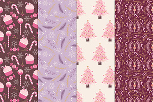 Sugarplum Christmas Patterns