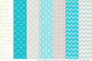 Tropical Blue Elephant Clipart, an Illustration by Amanda Ilkov (Thumbnail 4 of 4)