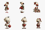 Christmas Flamingo clipart, an Illustration by CreationArt (Thumbnail 4 of 5)