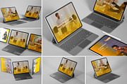 Tablet / iPad Pro Mockups Vol2, an iPad Mockup by 2M GRAPHICS DESIGN (Thumbnail 1 of 7)