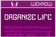 Brain States font, a Font by weknow (Thumbnail 2 of 8)