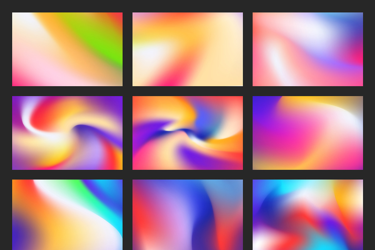 Rainbow Abstract Backgrounds, a Texture Graphic by QueenDesigns (Photo 4 of 4)