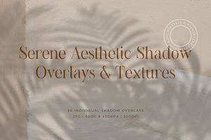 Serene Aesthetic Shadow Overlays