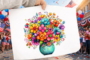 Whimsical Spring Wildflower Clipart, an Illustration by GatewayDesign (Thumbnail 4 of 5)