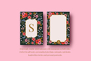 Note Cards - Floral Pattern Template, an Invitation Template by Werlang Paper (Thumbnail 4 of 6)