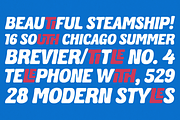 Coastline - A Bold Display Font, a Handwritten Font by Ainun Jinan (Thumbnail 3 of 12)