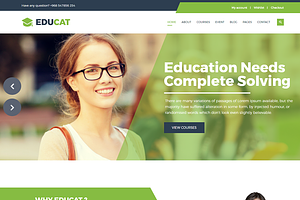 Educat – Education HTML Template+RTL, a Bootstrap Template by HasThemes