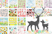 Spring Fever Bundle - 2000 in 1, an Animal Illustration by PrettyBundles (Thumbnail 5 of 5)