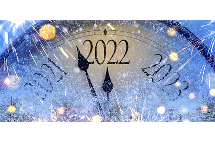 Countdown to midnight 2022, a Holiday Photo by sergeypeterman