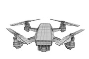 DJI Spark Mini Drone, an Object 3D Model by Tedi Permana (Thumbnail 11 of 13)