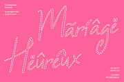 CS Darlings Dashed, a Script Font by Craft Supply Co. (Thumbnail 7 of 8)