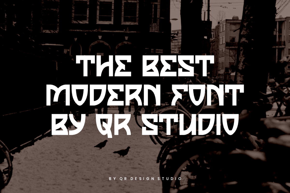 Greek Reford - Unique Typeface Font, a Sans Serif Font by QR Design Studio (Photo 3 of 7)
