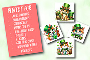 St Patrick’s Day Cats Sublimation, a Seasonal Illustration by Craft Nest (Thumbnail 3 of 6)