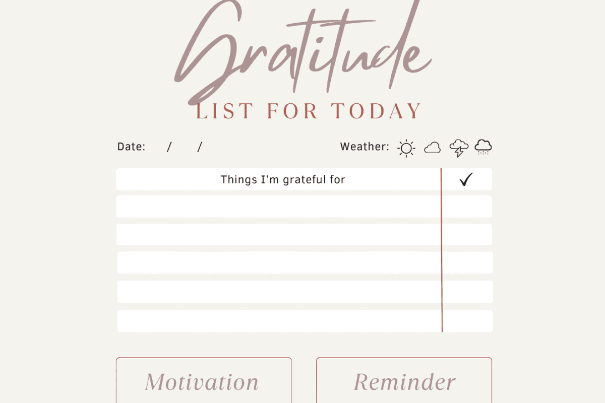 PLR/MRR Gratitude Journal - DFY, a Stationery Template by Brand Your Biz Co. (Photo 5 of 10)