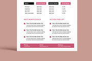 Business Monthly Report Template, a Flyer Template by MightyDesign (Thumbnail 5 of 8)