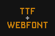 Alpha Digital Font, a Symbol Font by THE MOCKUP SHOP (Thumbnail 3 of 3)