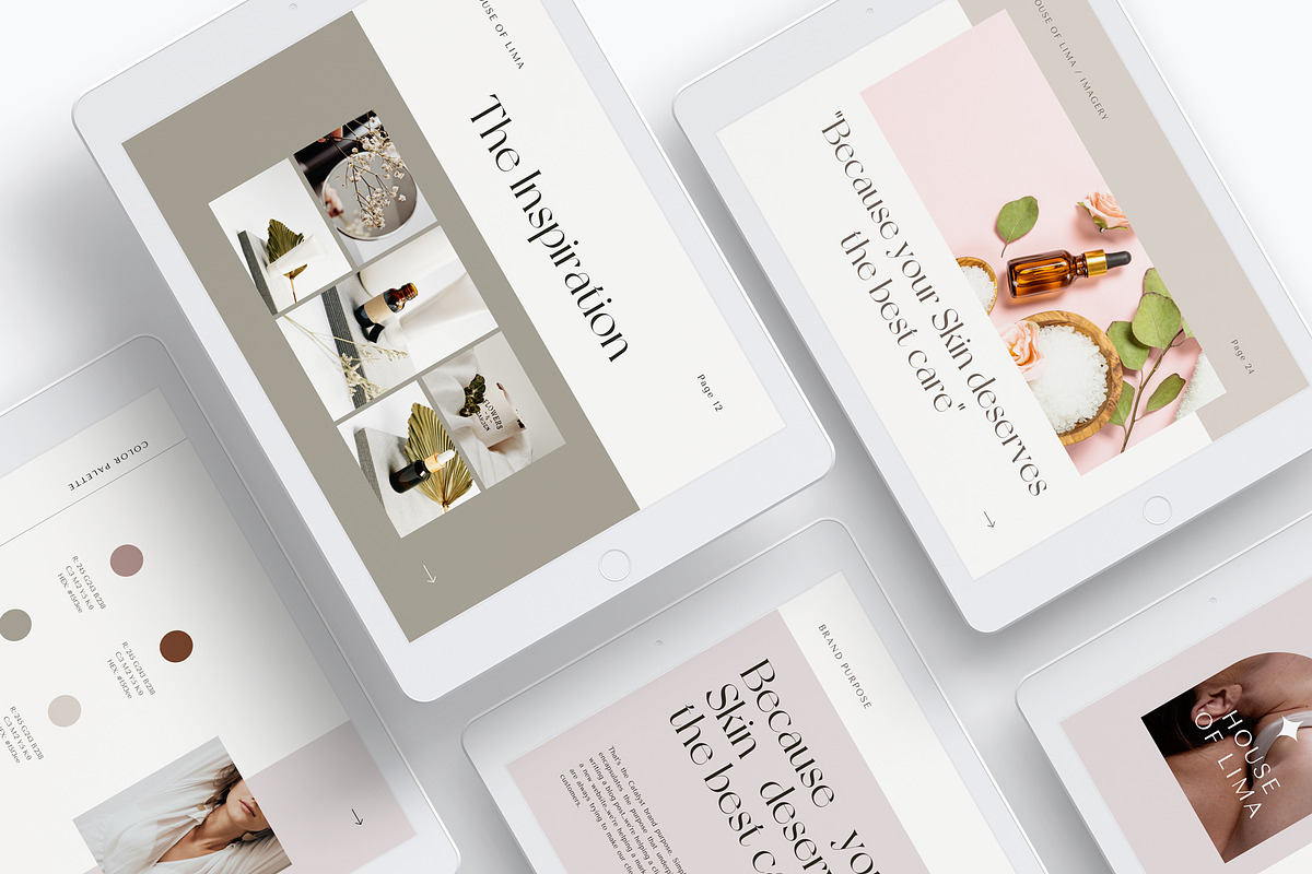 Brand Guidelines & Strategy Template, a Presentation Template by Nurrehmet Studio (Photo 1 of 7)