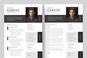 Clean Resume/CV | Word & Canva, a Resume Template by HiveArts (Thumbnail 2 of 6)