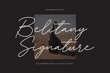 Belitany Signature Script Font