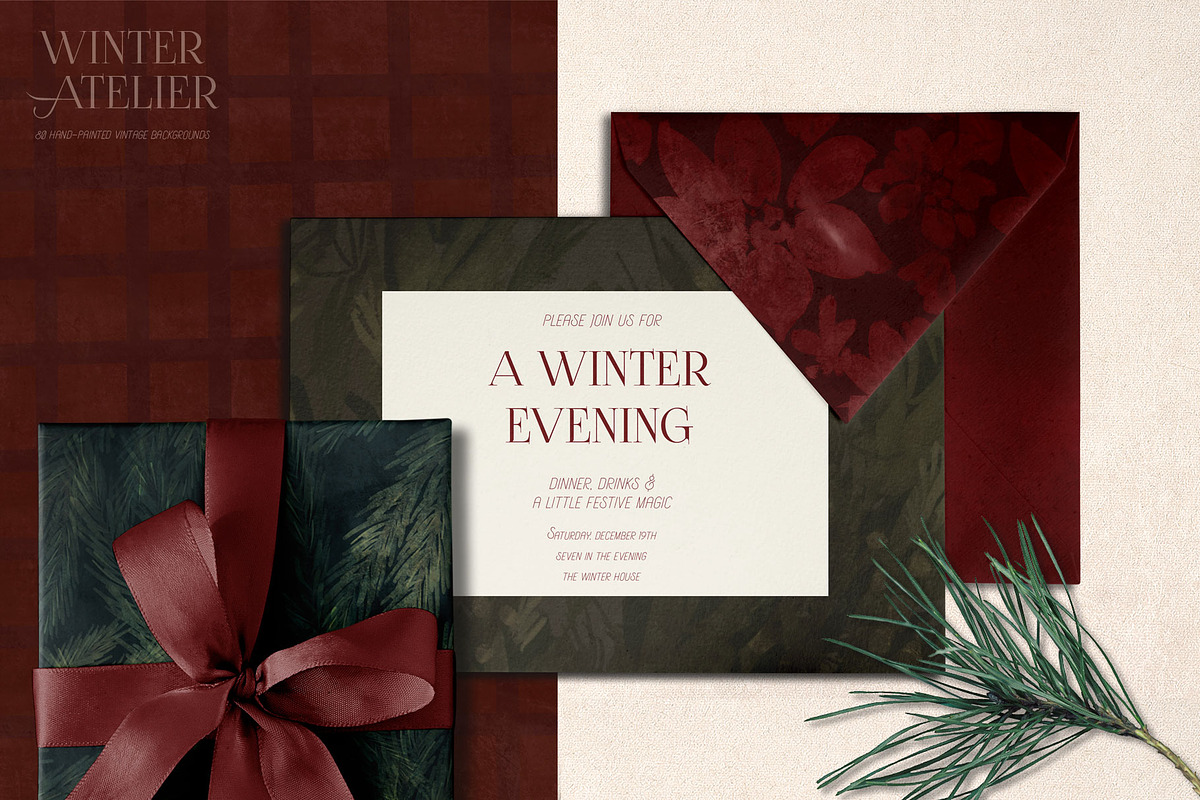 80 Hand-Painted Vintage Backgrounds, a Background Graphic by Mio Buono (Photo 12 of 15)