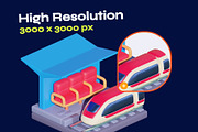Public Facilities - Premium 3D Icon, an Environmental 3D Model by orenjidesign (Thumbnail 3 of 8)