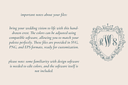 Legacy – Hand-Drawn Wedding Crest, an Illustration by Velvet Letter Studio (Thumbnail 4 of 4)