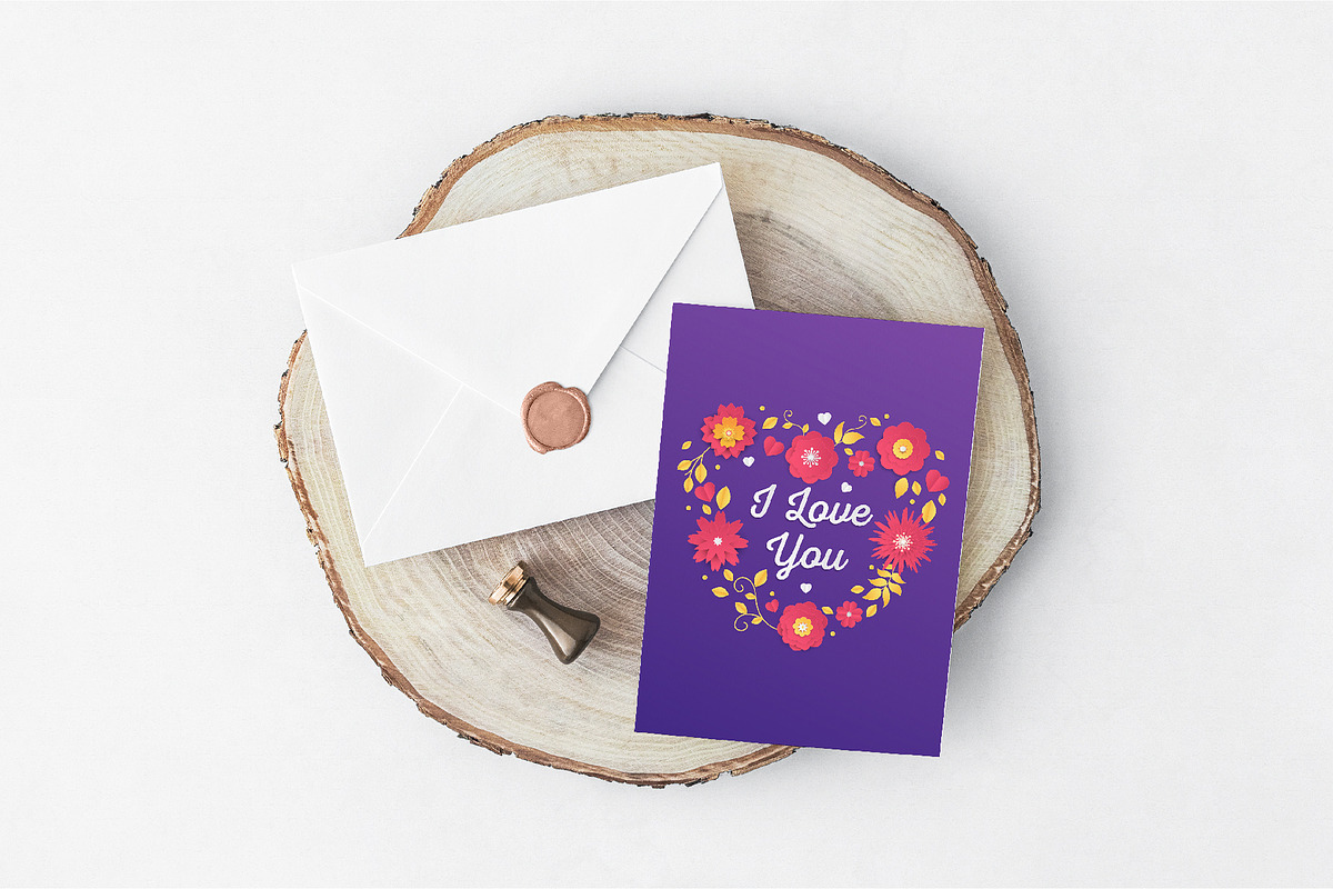 Paper Cut Flowers Card Kit, a Templates & Theme by Boyko Pictures (Photo 17 of 17)