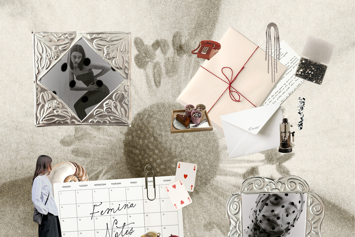 250+ Romantic Chic Collage Pack, an Object Graphic by Feelsoul (Photo 5 of 11)