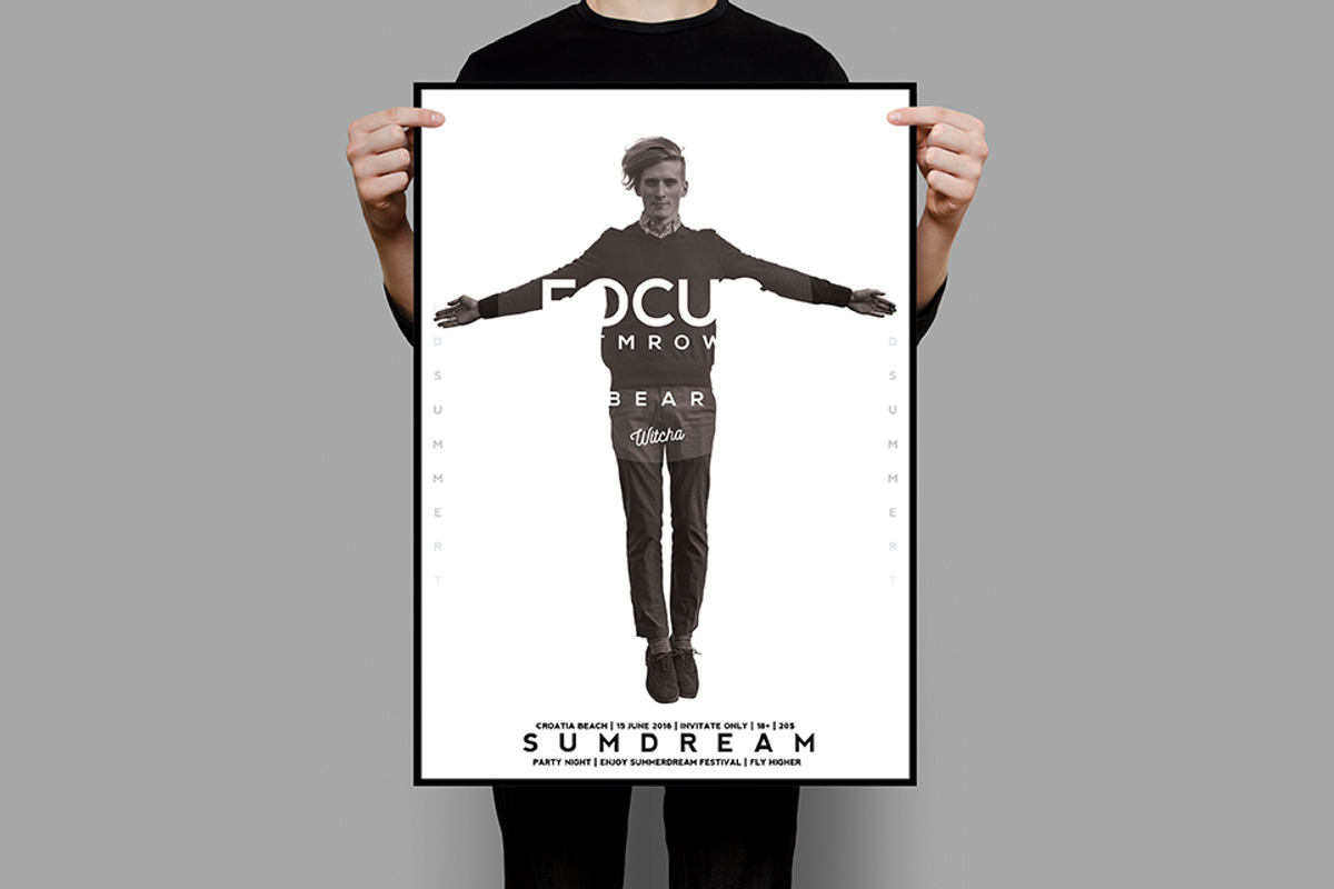 Summerdream Poster, a Flyer Template by PixThor (Photo 2 of 2)