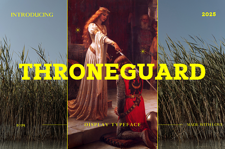ThroneGuard Display Bold Typeface