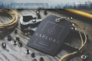 150 Outdoor Adventurers Logos