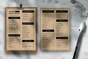 Vintage Food Menu, a Print Template by The Savory Directors (Thumbnail 3 of 3)