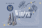 Winter Travel Book, an Object Graphic by Collection by VY (Thumbnail 1 of 13)