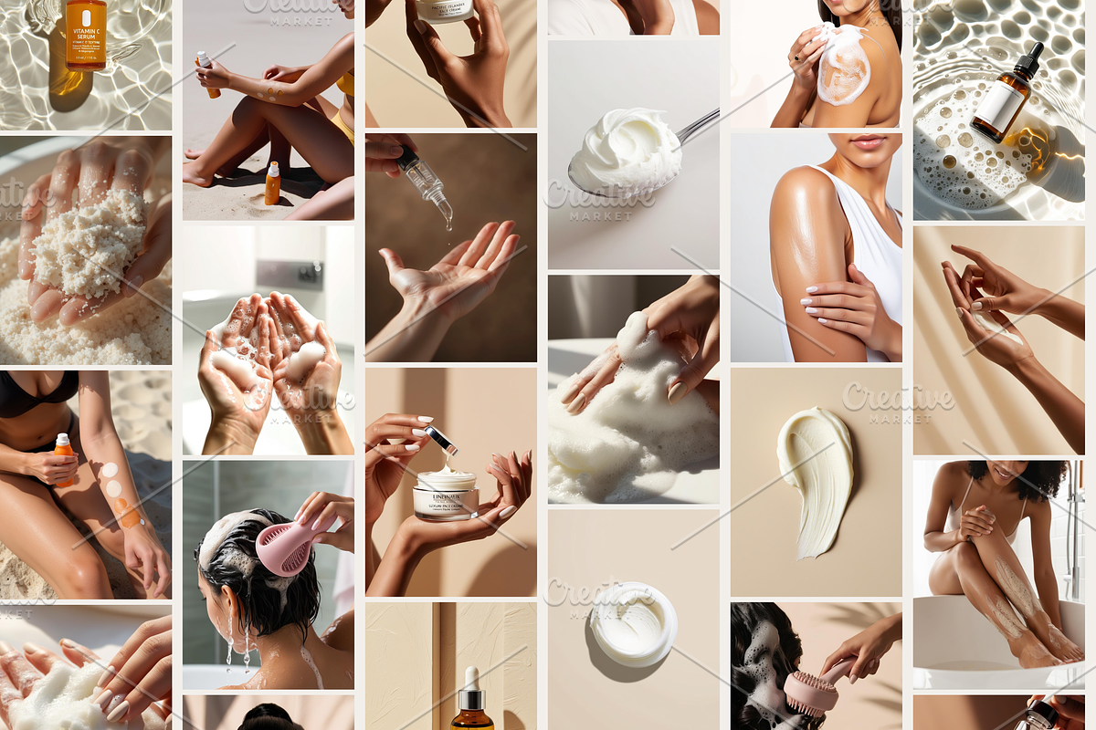 250 Beauty & Skincare Stock Photos, a Beauty & Fashion Photo by My Template Studio (Photo 10 of 10)
