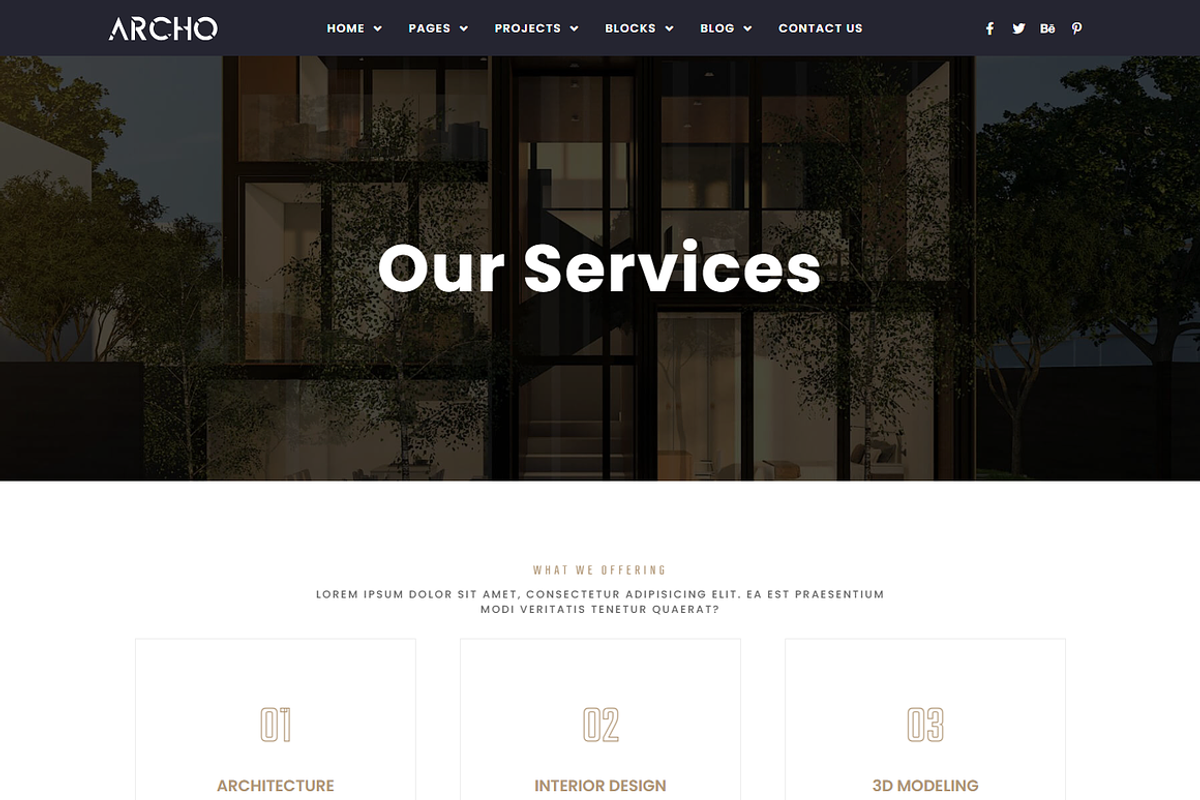 Architecture Interior Elementor Kit, a Landing Page Template by Elite Templates (Photo 6 of 13)