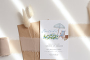 Watercolor Nantucket Summer Clipart, a Decorative Illustration by Beigetime (Thumbnail 5 of 9)