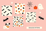 Happy Dog Halloween, an Animal Illustration by EltaMaxArt (Thumbnail 4 of 6)