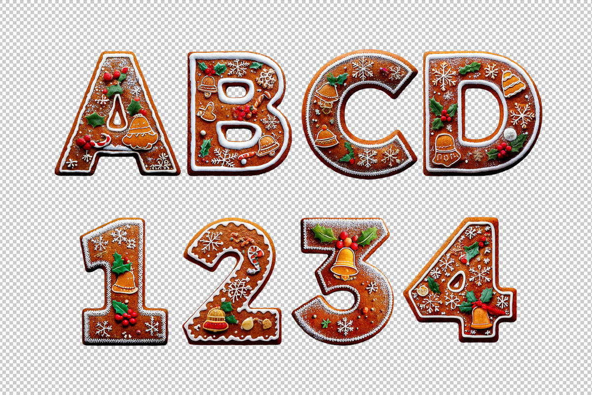 Gingerbread Dreams Font, a Sans Serif Font by Handmadefont (Photo 14 of 14)