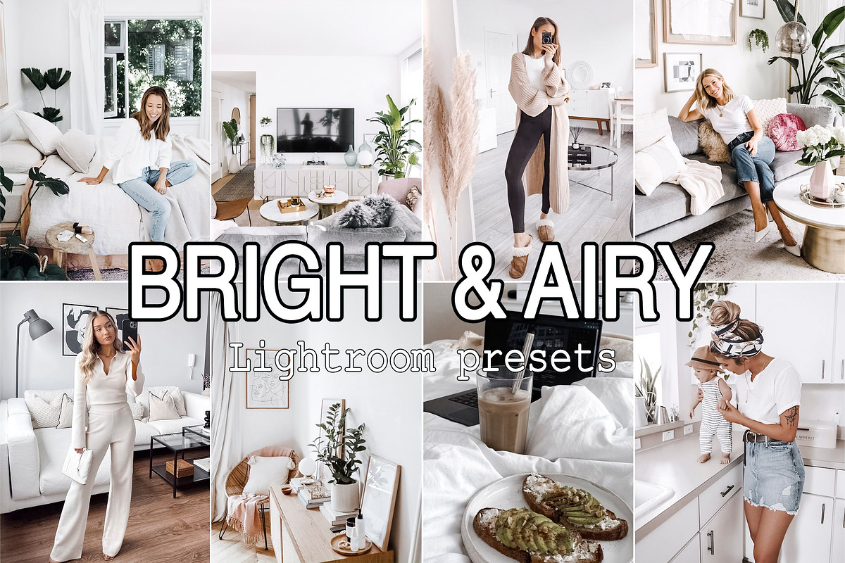 14 Bright Airy Lightroom Presets, a Preset Add-On by Presets by Yevhen (Photo 1 of 10)