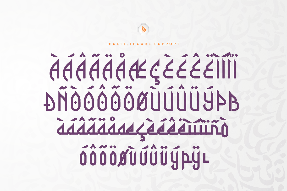 Salafushalih | Modern Arabic Font, a Script Font by Denustudios (Photo 12 of 12)