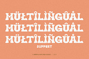 Broeny | Display Typeface, a Sans Serif Font by Brew & Butcher Studio (Thumbnail 5 of 8)