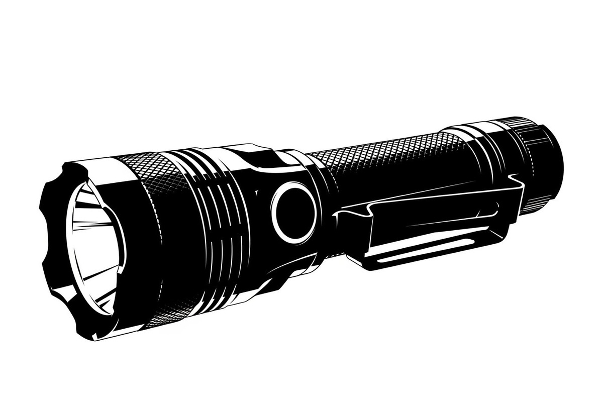Tactical Flashlight Silhouettes, a Graphic by musafir_fashion (Photo 2 of 14)
