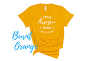 Bella Canvas TShirt Mockups On White, a Shirt Mockup by lock and page (Thumbnail 55 of 92)