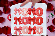 Faux Yarn Xoxo Valentine Png, an Illustration by Craft Nest (Thumbnail 3 of 7)