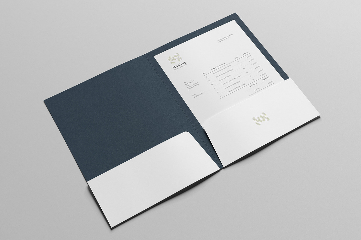 Corporate Identity, a Stationery Template by UX-group (Photo 4 of 5)