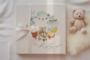 SALE Summer baby bear trip clipart, an Animal Illustration by 60secondsArt (Thumbnail 7 of 11)