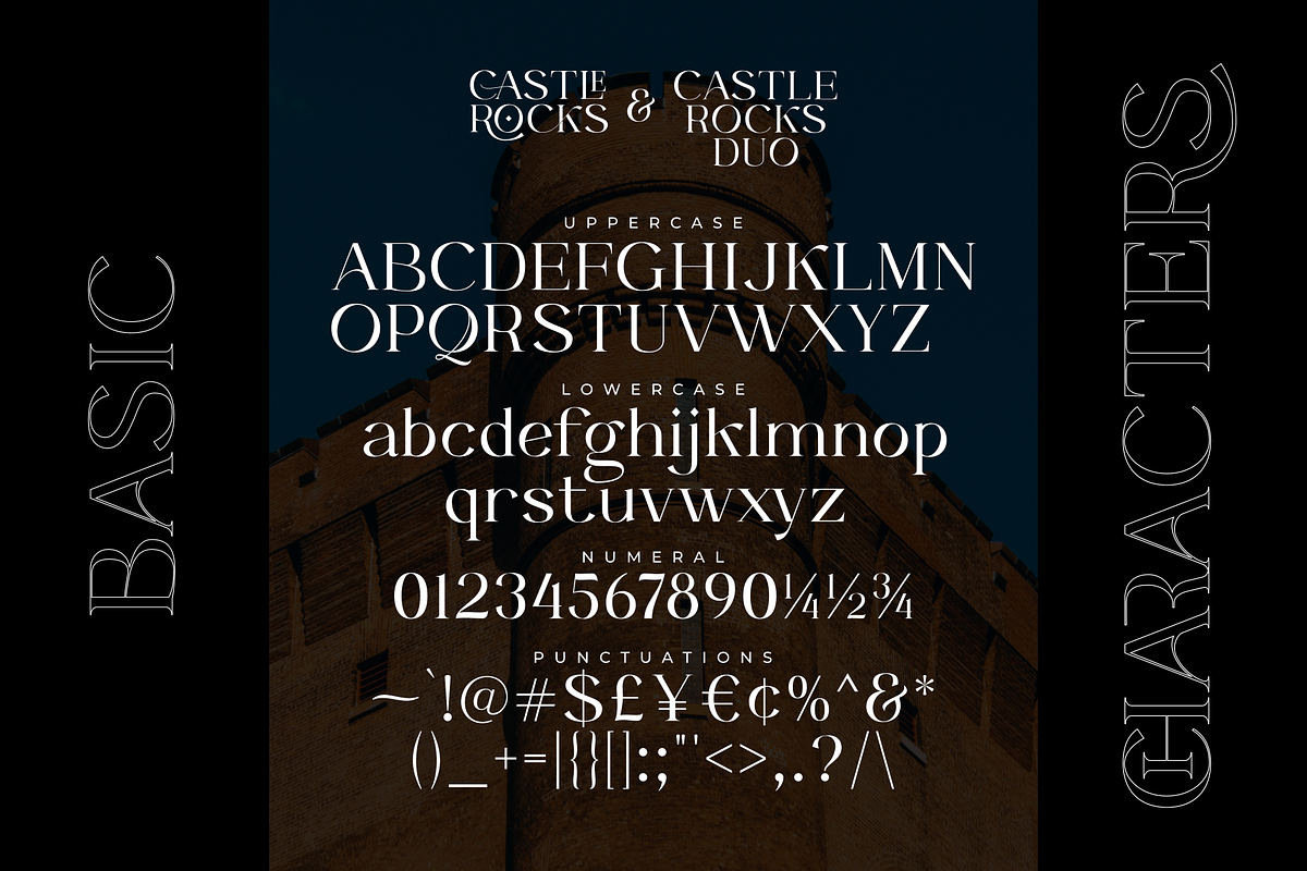 CASTLE ROCKS DUO - Ligature Font, a Serif Font by Java pep (Photo 14 of 15)