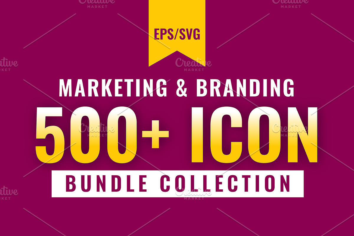 Marketing & Branding Line Icons, an Outline Icon by gstudiovect21 (Photo 1 of 6)