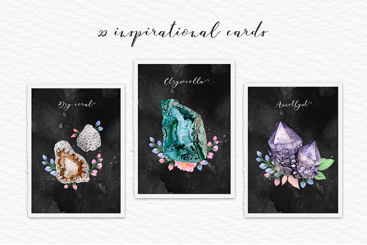Crystalline. Crystals & Gemstones, an Illustration by Katya Zlobina (Photo 16 of 17)